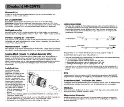 Nitecore MH25GTS -Sackundpack Geschäfte Anleitung MH25GTS