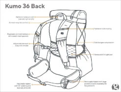 GossamerGear Kumo™ 36 11 GossamerGear Kumo™ 36 -Sackundpack Geschäfte Kumo36 5