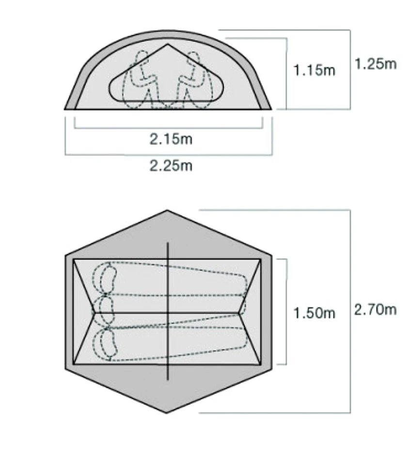Exped Lyra III 5 Exped Lyra III - Image 3