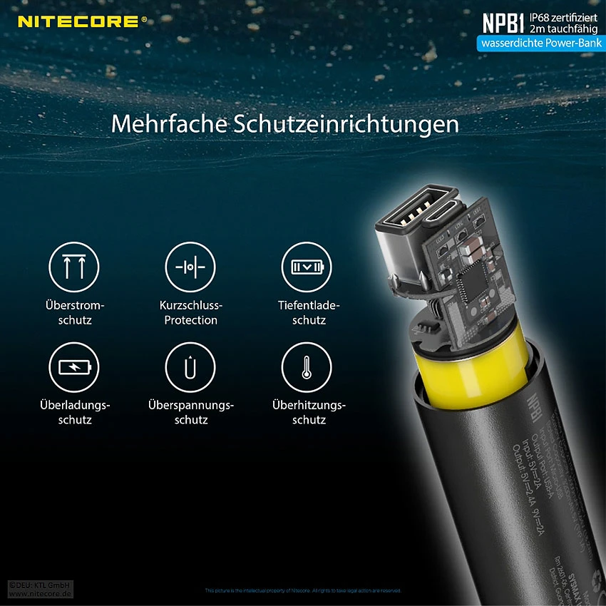 Nitecore Powerbank NPB1 5000 MAh 6 Nitecore Powerbank NPB1 5000 MAh - Image 4