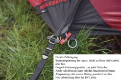 Hilleberg Niak -Sackundpack Geschäfte Niak zipper