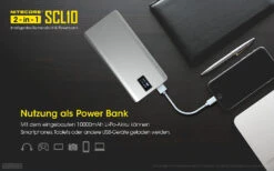 Nitecore Powerbank Mit Licht SLC10 -Sackundpack Geschäfte SCL10 4