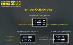 Nitecore Powerbank Mit Licht SLC10 -Sackundpack Geschäfte SCL10 6