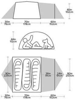 Big Agnes Blacktail 3 Hotel Bikepack -Sackundpack Geschäfte TBTHBP321 05