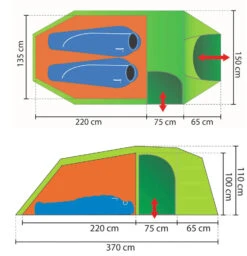 Rejka Antao II Light XL -Sackundpack Geschäfte antao2xl3