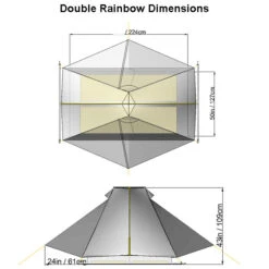 Tarptent Double Rainbow 2023 -Sackundpack Geschäfte doublerainbow gruind