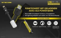 Nitecore Akkulader USB LC10 -Sackundpack Geschäfte lc10 5