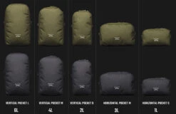 Savotta Horizontal Pouch M -Sackundpack Geschäfte pocket overv