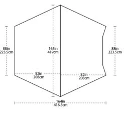 Big Agnes Sand Wash Car Tarp -Sackundpack Geschäfte tarp masse