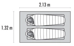 MSR Thru-Hiker Mesh House -Sackundpack Geschäfte thrmesh grund